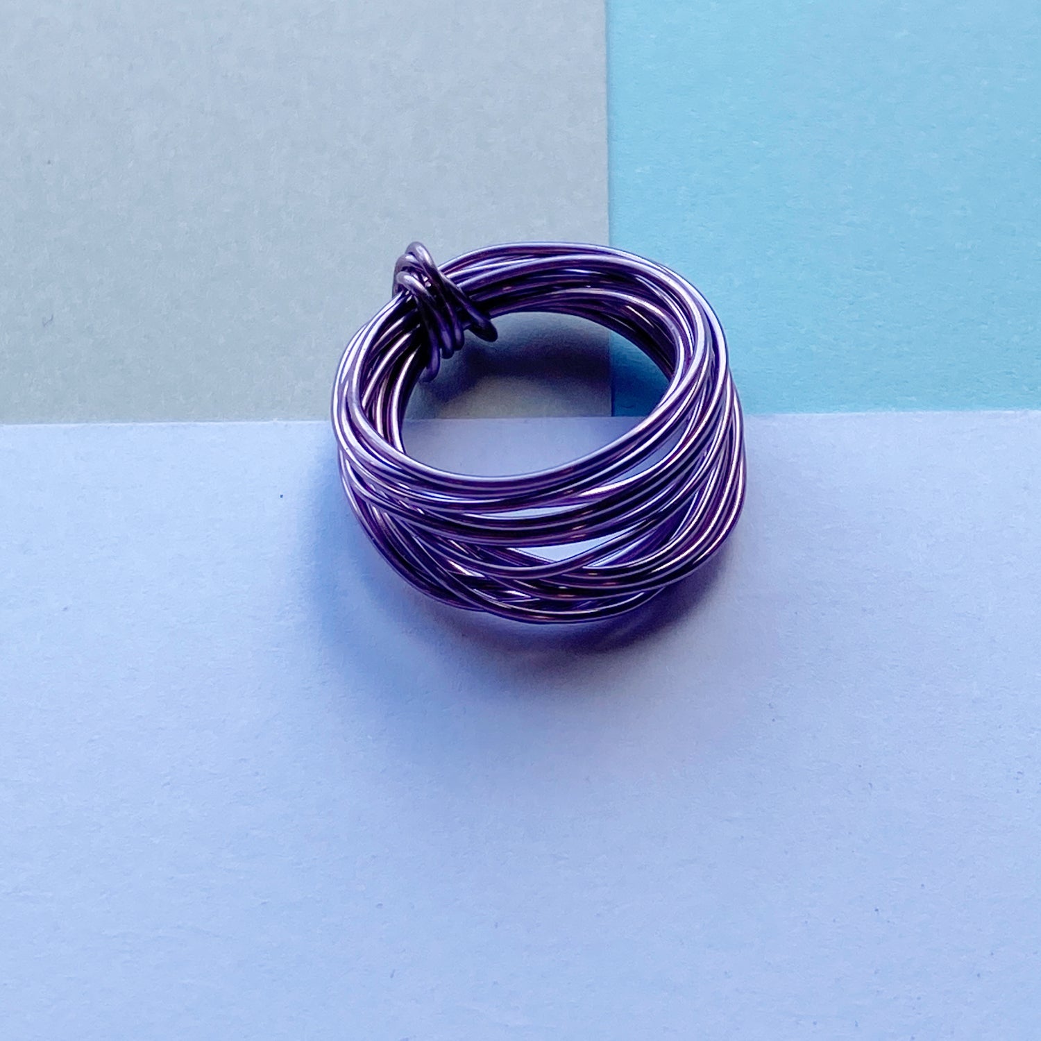 Small deals wire rings