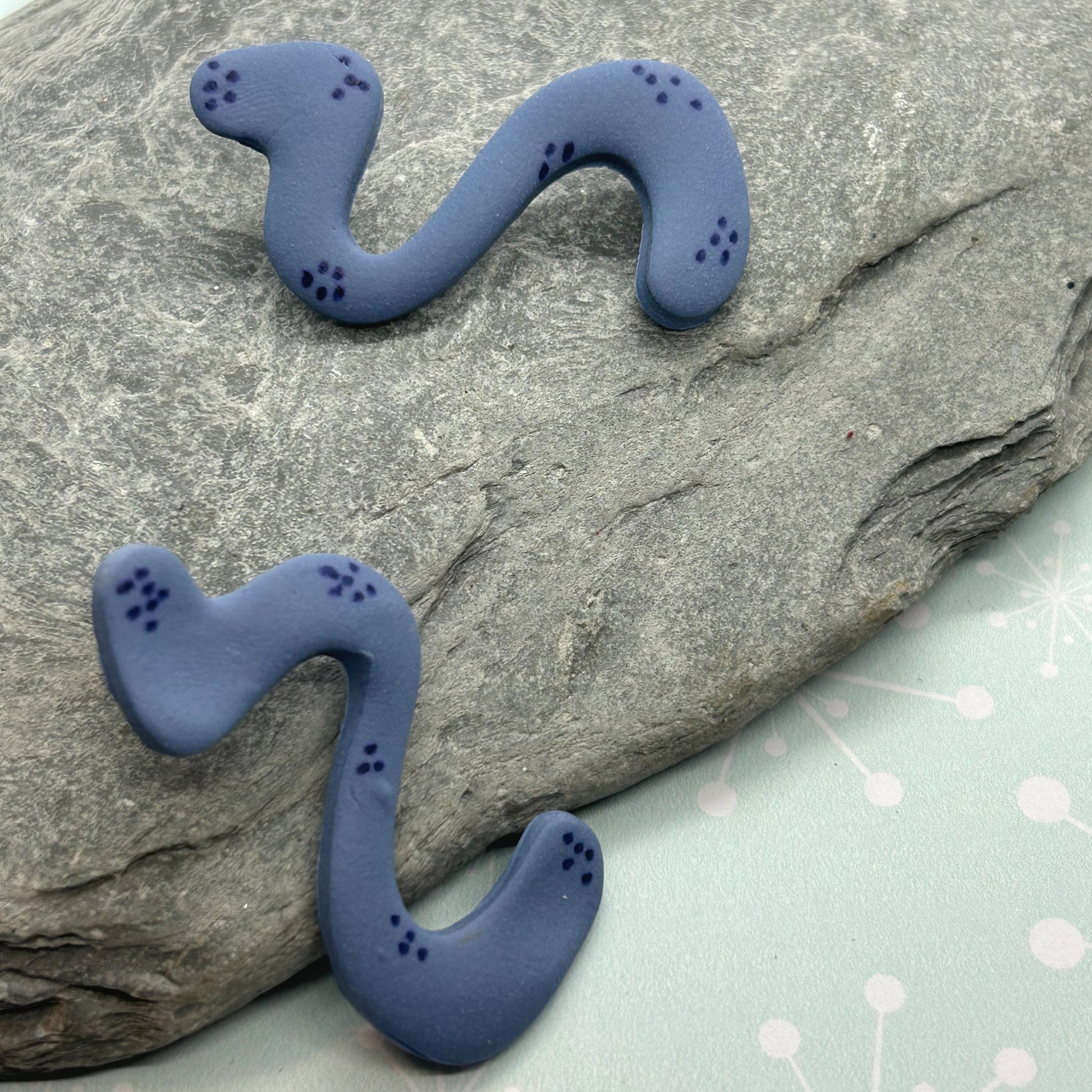 Jelly Snake Studs - The Argentum Design Co
