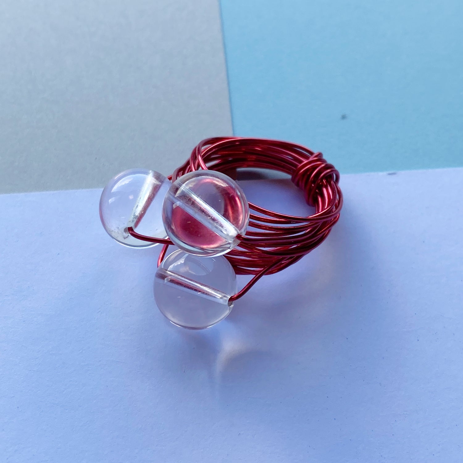 Wire wrap ring on sale designs