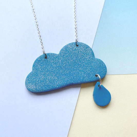 Rain cloud Necklace - The Argentum Design Co